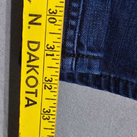 Buffalo Sam-X Slim Straight Stretch Jeans men's size 38X32 indigo blue - Picture 11 of 12